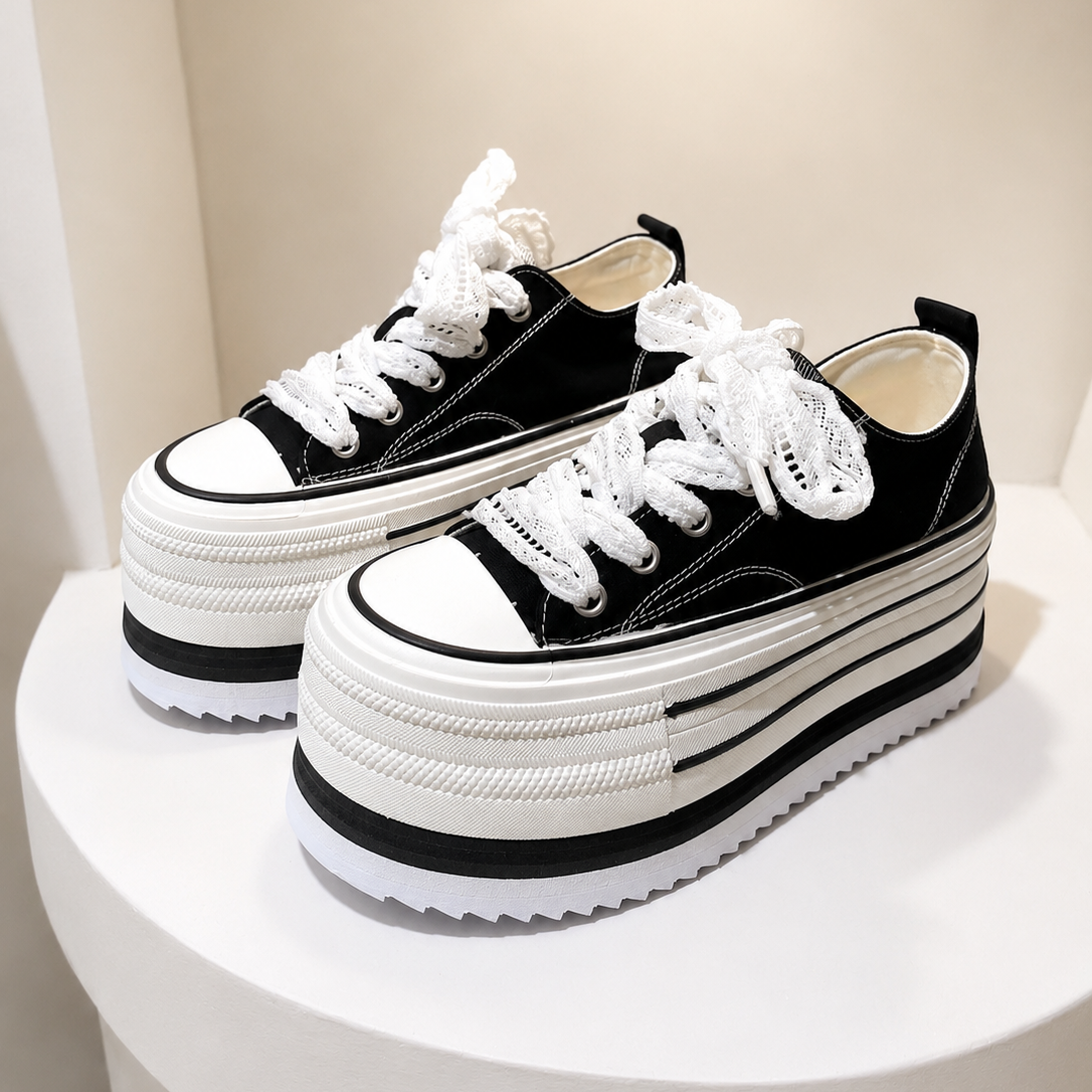 Tenis Bianca Lace